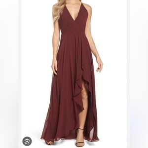 jenny yoo Farrah Ruffle Dress